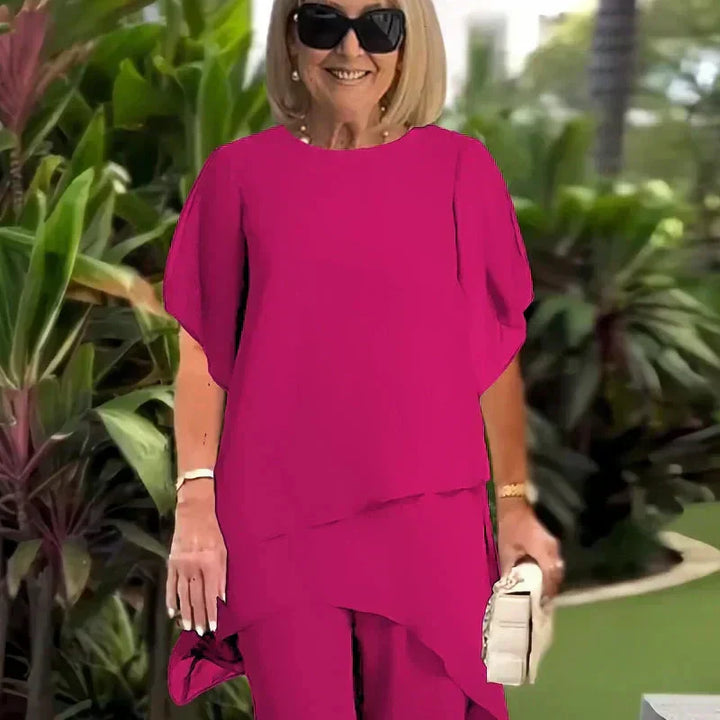 Herlene | Chic Top and Trousers Set